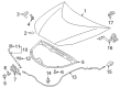 Toyota Prius Prime Windshield Washer Nozzle Diagram - 85381-47090
