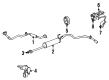 Toyota Pickup Catalytic Converter Diagram - 18450-35011