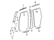 Scion xB Weather Strip Diagram - 62333-52030-C0
