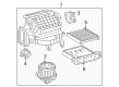Toyota Avalon Blend Door Actuator Diagram - 87106-07090