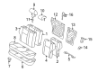 Toyota Corolla Seat Cover Diagram - 71075-02E61-B0