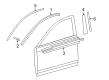 Toyota Camry Door Moldings Diagram - PT938-03120-04