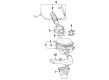 Toyota Camry Mass Air Flow Sensor Diagram - 22250-62040