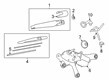 Toyota RAV4 Prime Windshield Wiper Diagram - 85214-0R170