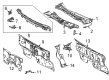 Toyota Sienna Dash Panels Diagram - 55101-08060