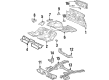 Toyota License Plate Diagram - 75082-20200