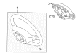 Toyota Echo Steering Wheel Diagram - 45100-52070-B3