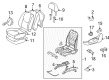 2006 Toyota RAV4 Seat Cover Diagram - 71073-42370-B0
