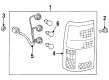 Toyota T100 Light Socket Diagram - 81555-34010