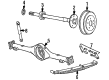 Toyota 4Runner Leaf Spring Diagram - 48210-35490