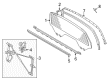2020 Toyota Tundra Window Run Diagram - 68275-0C030