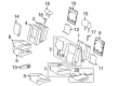 Toyota Sequoia Armrest Diagram - 72810-0C281-C1