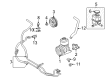 Toyota Power Steering Pump Diagram - 44310-60390