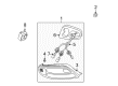 Toyota Solara Light Socket Diagram - 81555-06090