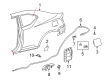 Scion Fuel Door Release Cable Diagram - 77035-21060