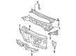 Toyota Corolla Dash Panels Diagram - 55101-1A571