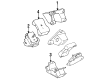 Toyota T100 Engine Mount Diagram - 12315-65040