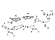 Scion Catalytic Converter Diagram - 17410-37A50