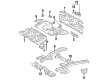 Toyota License Plate Diagram - 75082-20130