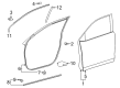 Toyota Highlander Door Seal Diagram - 67861-0E060
