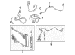 Toyota Camry A/C Hose Diagram - 88710-06280