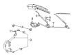 Toyota MR2 Spyder Windshield Wiper Diagram - 85221-17070