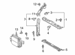 Toyota RAV4 Front Cross-Member Diagram - 57104-0R050