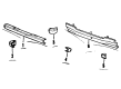 Toyota Land Cruiser Bumper Diagram - 52111-60120