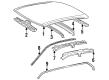 1999 Toyota Avalon Weather Strip Diagram - 62382-AC012