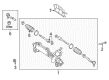 Toyota Rack And Pinion Diagram - 44250-06330