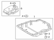 Toyota Automatic Transmission Filter Diagram - 35330-WB001