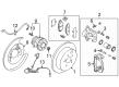 Scion Brake Caliper Bracket Diagram - SU003-00622