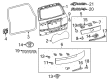 Toyota Sequoia Emblem Diagram - 75432-06030