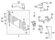 Toyota 4Runner Coolant Reservoir Diagram - 16470-50140