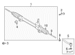 Toyota Highlander Rack And Pinion Diagram - 45510-0E030