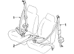1994 Toyota 4Runner Seat Belt Diagram - 73220-35022-B0