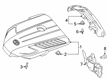 Toyota Engine Cover Diagram - 12601-WAA02