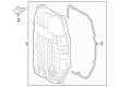 Toyota Transmission Pan Diagram - 35151-30060