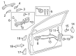 Toyota Prius AWD-e Power Window Switch Diagram - 84040-47140
