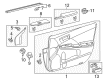 Toyota Camry Mirror Switch Diagram - 84872-06050