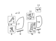 Toyota Tundra Door Seal Diagram - 62332-0C040