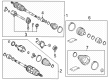 Toyota CV Joint Diagram - 43403-0E030