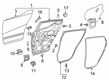 Toyota C-HR Door Seal Diagram - 62332-10010