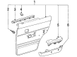 1994 Toyota 4Runner Armrest Diagram - 74210-89108-03