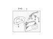 Toyota Sienna Back Up Light Diagram - 81670-08010