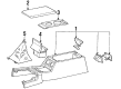 Toyota Supra Center Console Base Diagram - 58810-14410-02