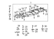 Toyota Tundra Exhaust Hanger Diagram - 17573-0F060