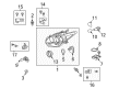 Toyota Prius Light Control Module Diagram - 89960-47070