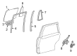 Toyota Land Cruiser Window Run Diagram - 68142-60060