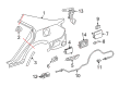 Toyota Camry Fuel Door Diagram - 77350-06080